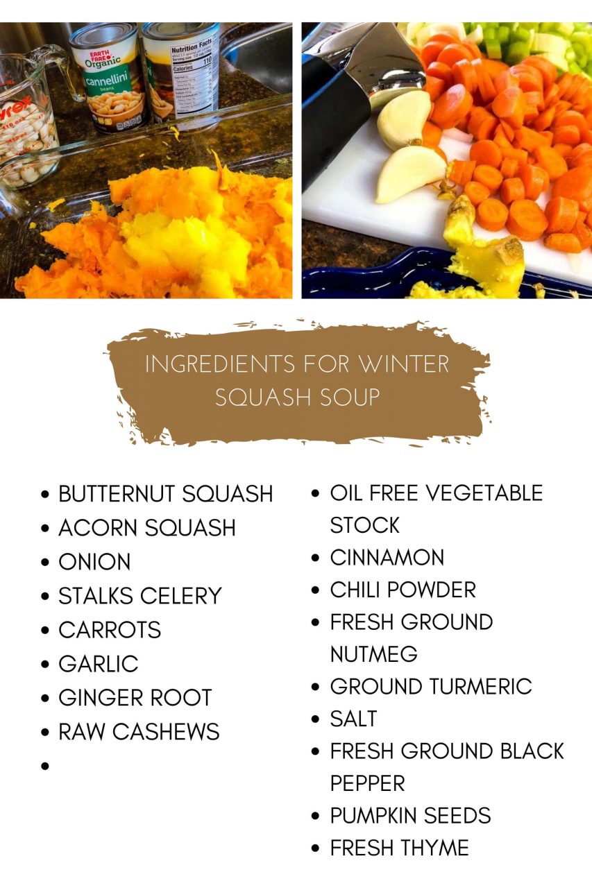 squash soup ingredients